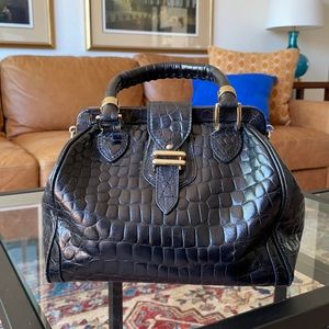 Vintage Cole Haan Lily Croco handbag